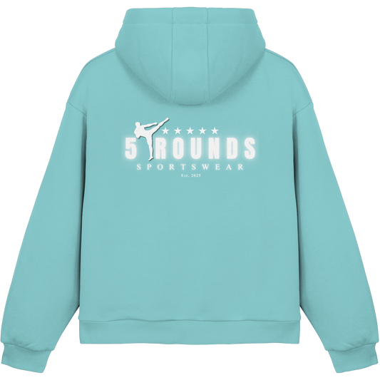 5 ROUNDS Fluffy Boxcut Hoodie – Premium Oversized Hoodie