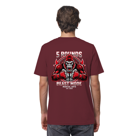 5 ROUNDS BEAST MODE Gorilla Organic Shirt