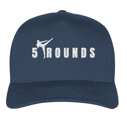 5 ROUNDS Logo Weis - Classic Curved Snapback