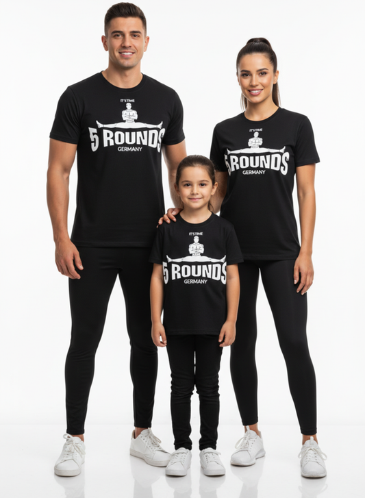 5 ROUNDS Original Heavy Cotton T-Shirt
