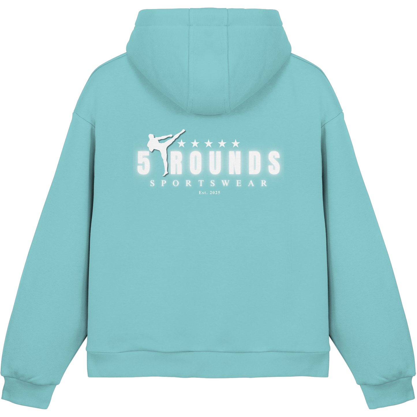 5 ROUNDS Fluffy Boxcut Hoodie – Premium Oversized Hoodie