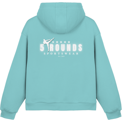 5 ROUNDS Fluffy Boxcut Hoodie – Premium Oversized Hoodie