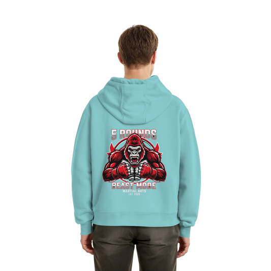 5 ROUNDS BEAST MODE Gorilla Fluffy Boxcut Hoodie