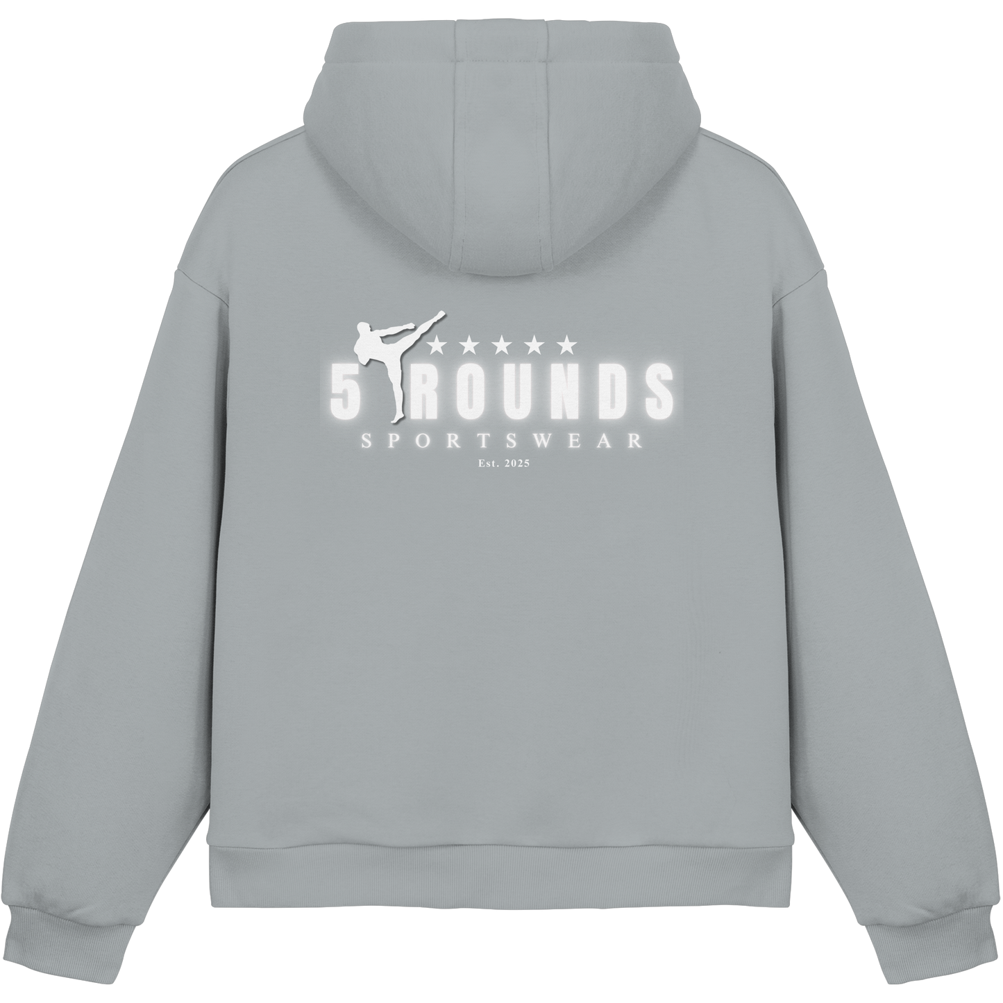 5 ROUNDS Fluffy Boxcut Hoodie – Premium Oversized Hoodie