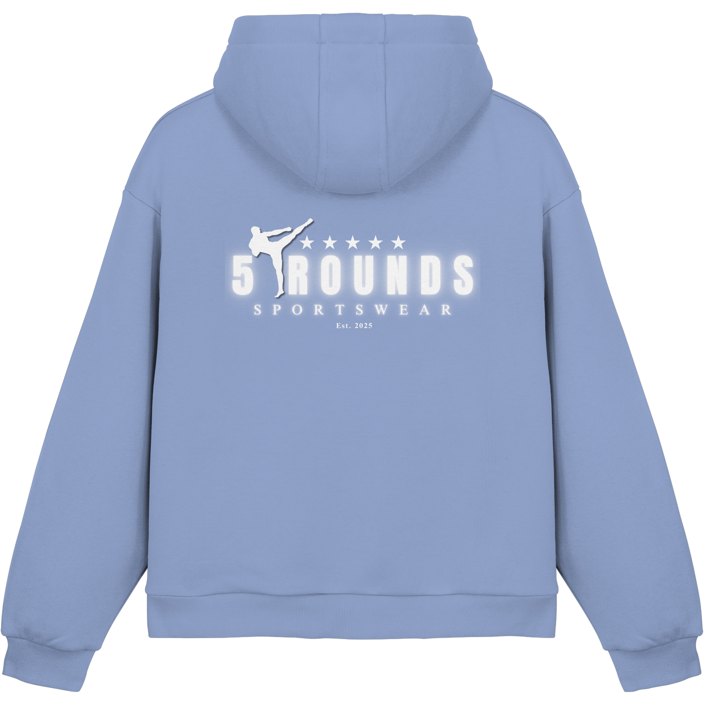 5 ROUNDS Fluffy Boxcut Hoodie – Premium Oversized Hoodie
