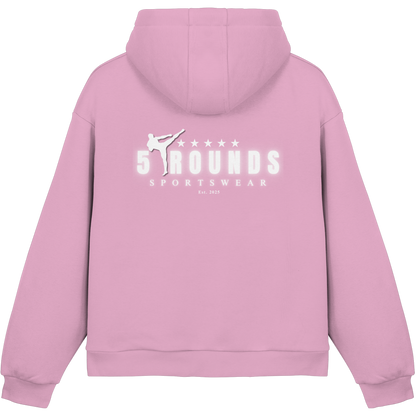 5 ROUNDS Fluffy Boxcut Hoodie – Premium Oversized Hoodie