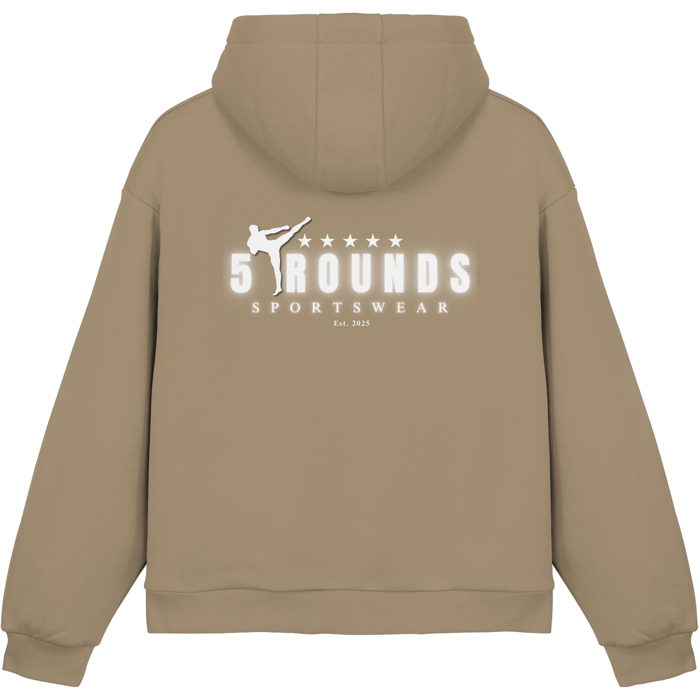 5 ROUNDS Fluffy Boxcut Hoodie – Premium Oversized Hoodie