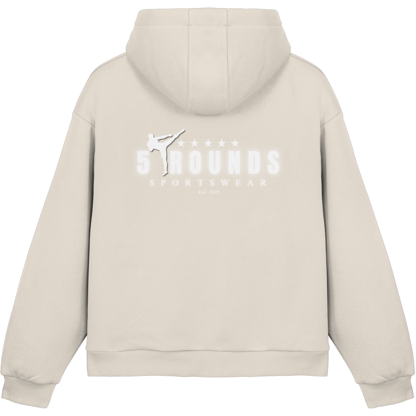 5 ROUNDS Fluffy Boxcut Hoodie – Premium Oversized Hoodie