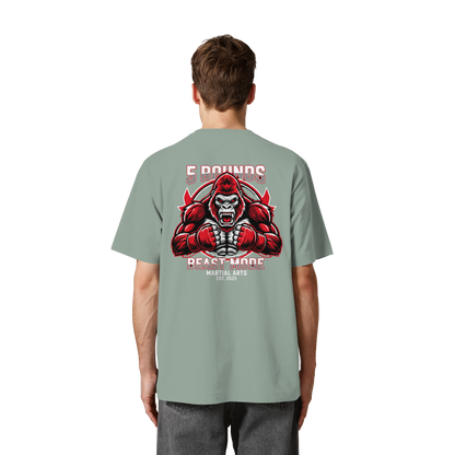 5 ROUNDS BEAST MODE Gorilla Heavy Oversized Organic Shirt