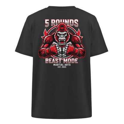 5 ROUNDS BEAST MODE Gorilla Heavy Oversized Organic Shirt