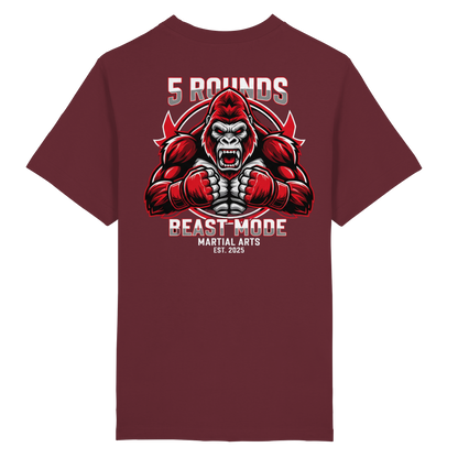 5 ROUNDS BEAST MODE Gorilla Heavy Oversized Organic Shirt
