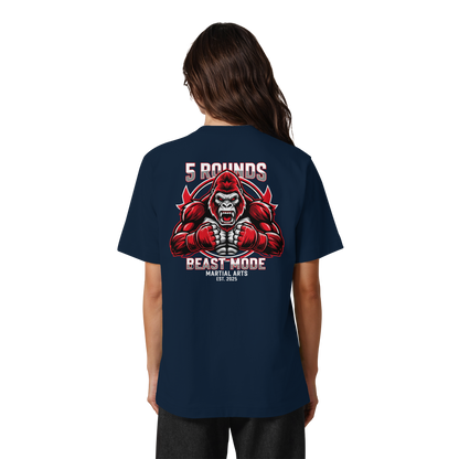 5 ROUNDS BEAST MODE Gorilla Heavy Oversized Organic Shirt