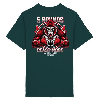 5 ROUNDS BEAST MODE Gorilla Heavy Oversized Organic Shirt