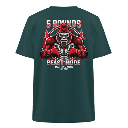 5 ROUNDS BEAST MODE Gorilla Heavy Oversized Organic Shirt