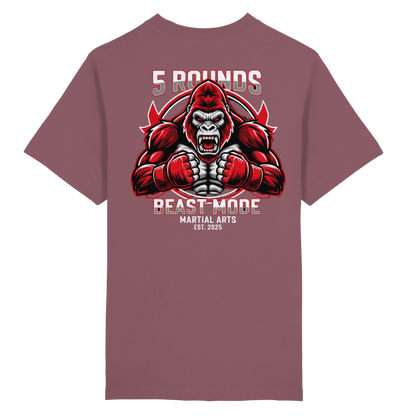 5 ROUNDS BEAST MODE Gorilla Heavy Oversized Organic Shirt