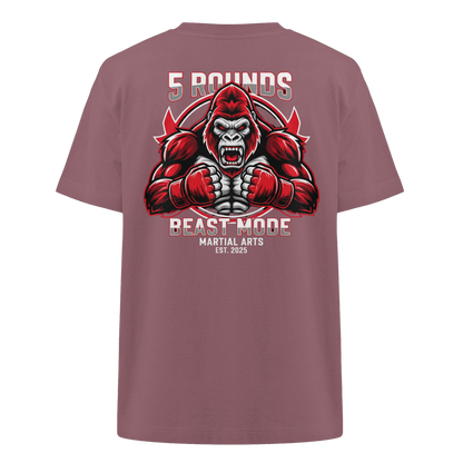 5 ROUNDS BEAST MODE Gorilla Heavy Oversized Organic Shirt