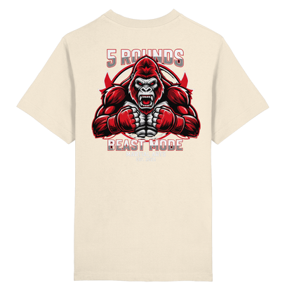 5 ROUNDS BEAST MODE Gorilla Heavy Oversized Organic Shirt