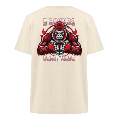 5 ROUNDS BEAST MODE Gorilla Heavy Oversized Organic Shirt