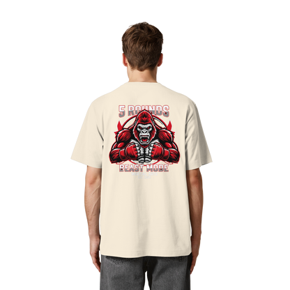 5 ROUNDS BEAST MODE Gorilla Heavy Oversized Organic Shirt