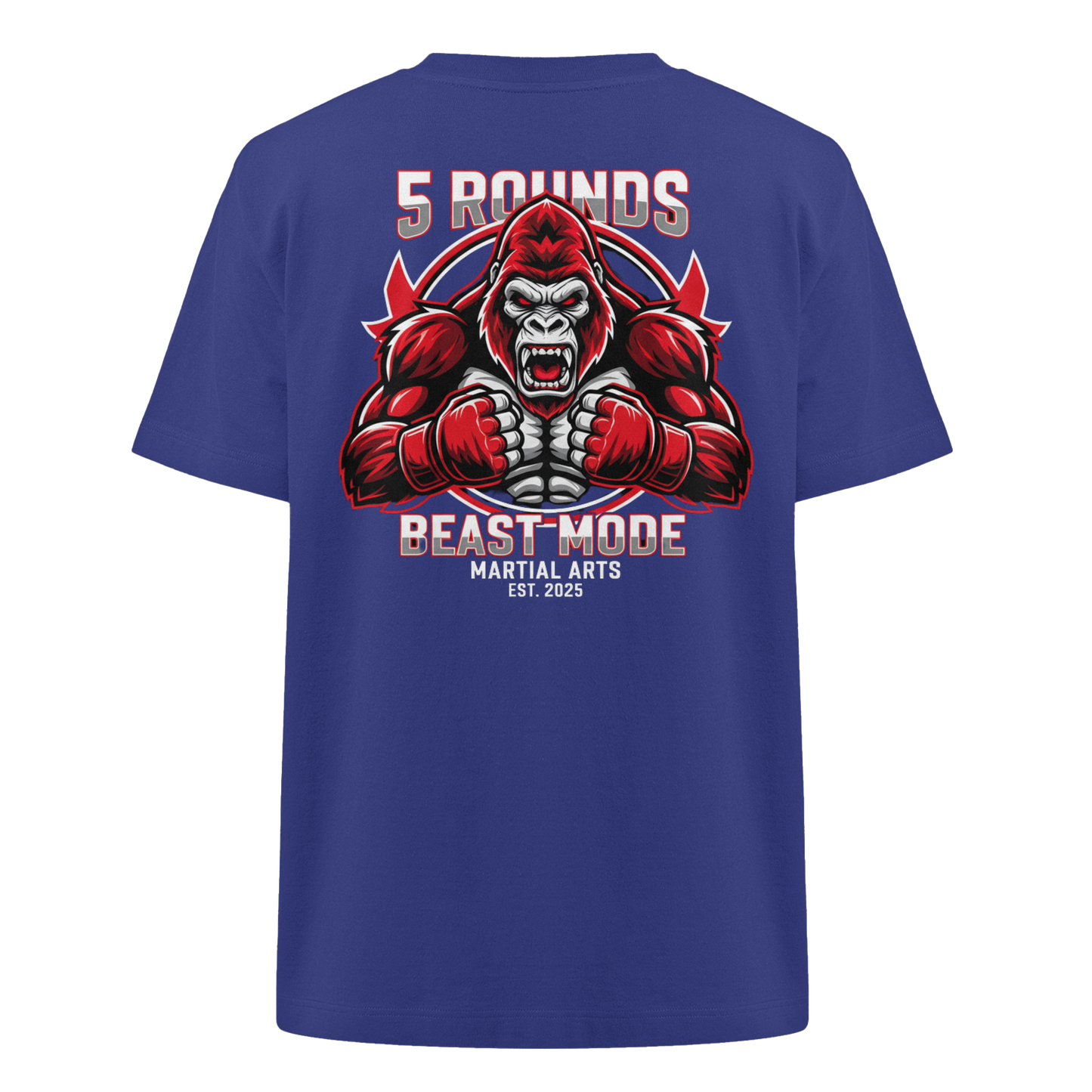 5 ROUNDS BEAST MODE Gorilla Heavy Oversized Organic Shirt