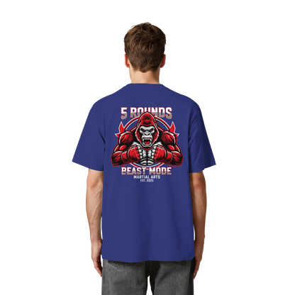 5 ROUNDS BEAST MODE Gorilla Heavy Oversized Organic Shirt