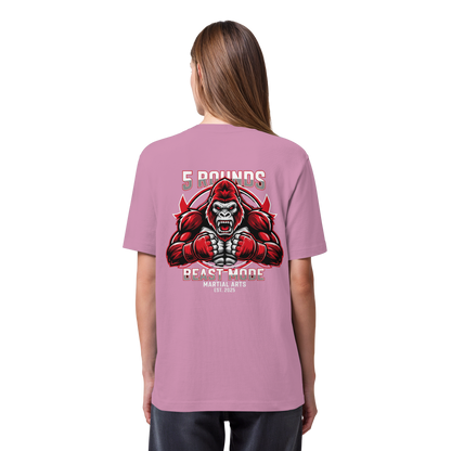5 ROUNDS BEAST MODE Gorilla Organic Heavy T-Shirt