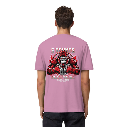 5 ROUNDS BEAST MODE Gorilla Organic Heavy T-Shirt