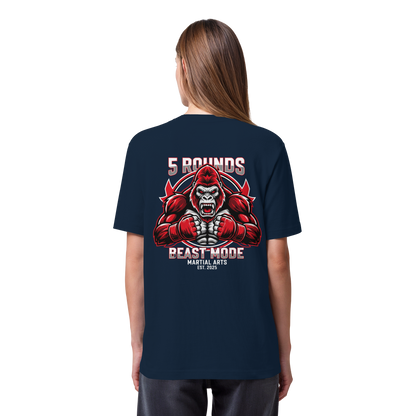 5 ROUNDS BEAST MODE Gorilla Organic Heavy T-Shirt