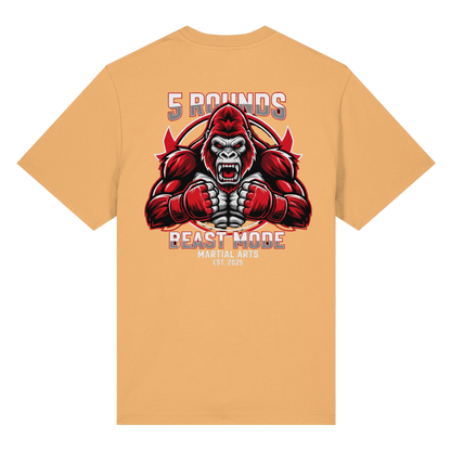 5 ROUNDS BEAST MODE Gorilla Organic Heavy T-Shirt