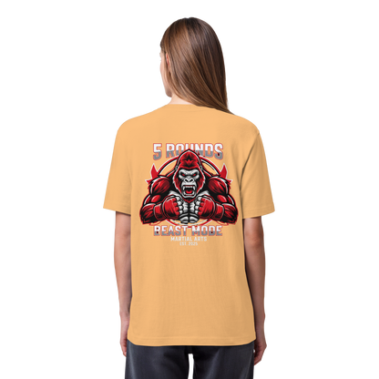5 ROUNDS BEAST MODE Gorilla Organic Heavy T-Shirt