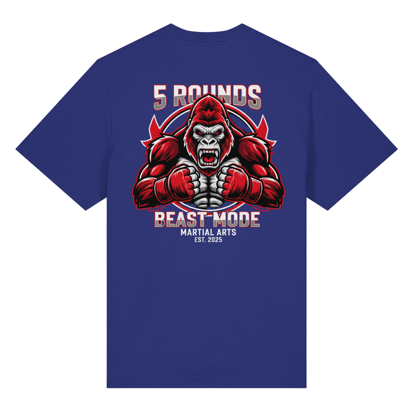5 ROUNDS BEAST MODE Gorilla Organic Heavy T-Shirt