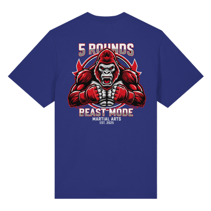 5 ROUNDS BEAST MODE Gorilla Organic Heavy T-Shirt