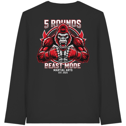 5 ROUNDS BEAST MODE Gorilla Organic Longsleeve
