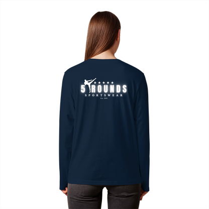 5 ROUNDS Organic Longsleeve T-Shirt – Premium Bio-Langarmshirt