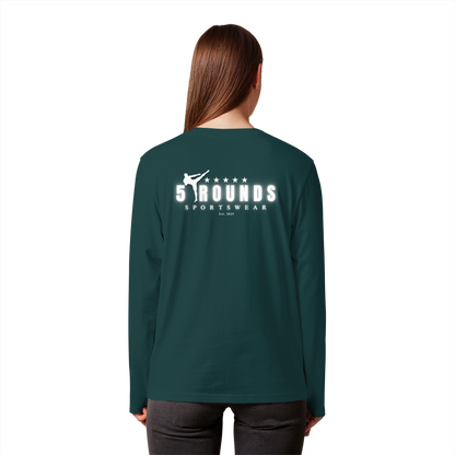 5 ROUNDS Organic Longsleeve T-Shirt – Premium Bio-Langarmshirt