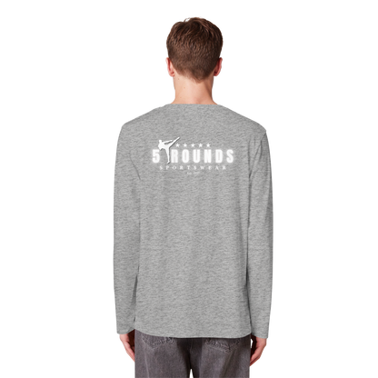 5 ROUNDS Organic Longsleeve T-Shirt – Premium Bio-Langarmshirt