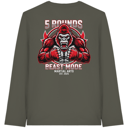 5 ROUNDS BEAST MODE Gorilla Organic Longsleeve