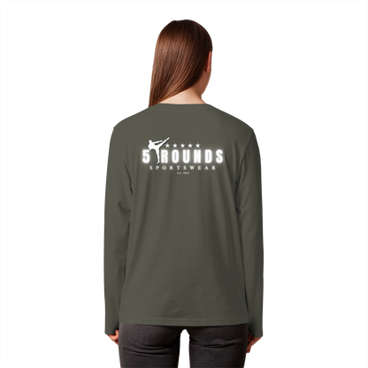 5 ROUNDS Organic Longsleeve T-Shirt – Premium Bio-Langarmshirt