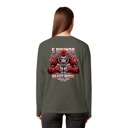 5 ROUNDS BEAST MODE Gorilla Organic Longsleeve