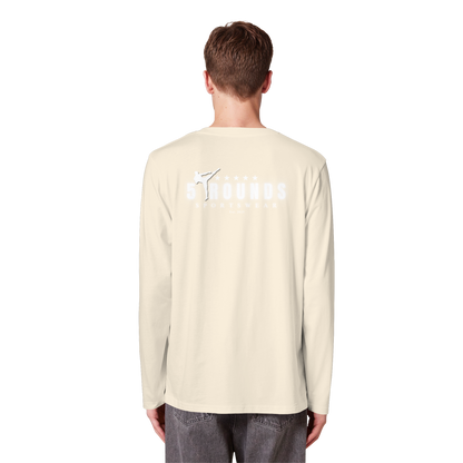 5 ROUNDS Organic Longsleeve T-Shirt – Premium Bio-Langarmshirt