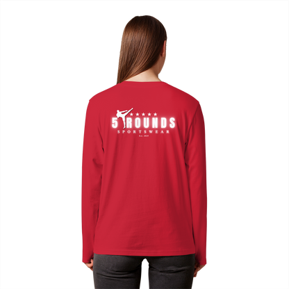 5 ROUNDS Organic Longsleeve T-Shirt – Premium Bio-Langarmshirt