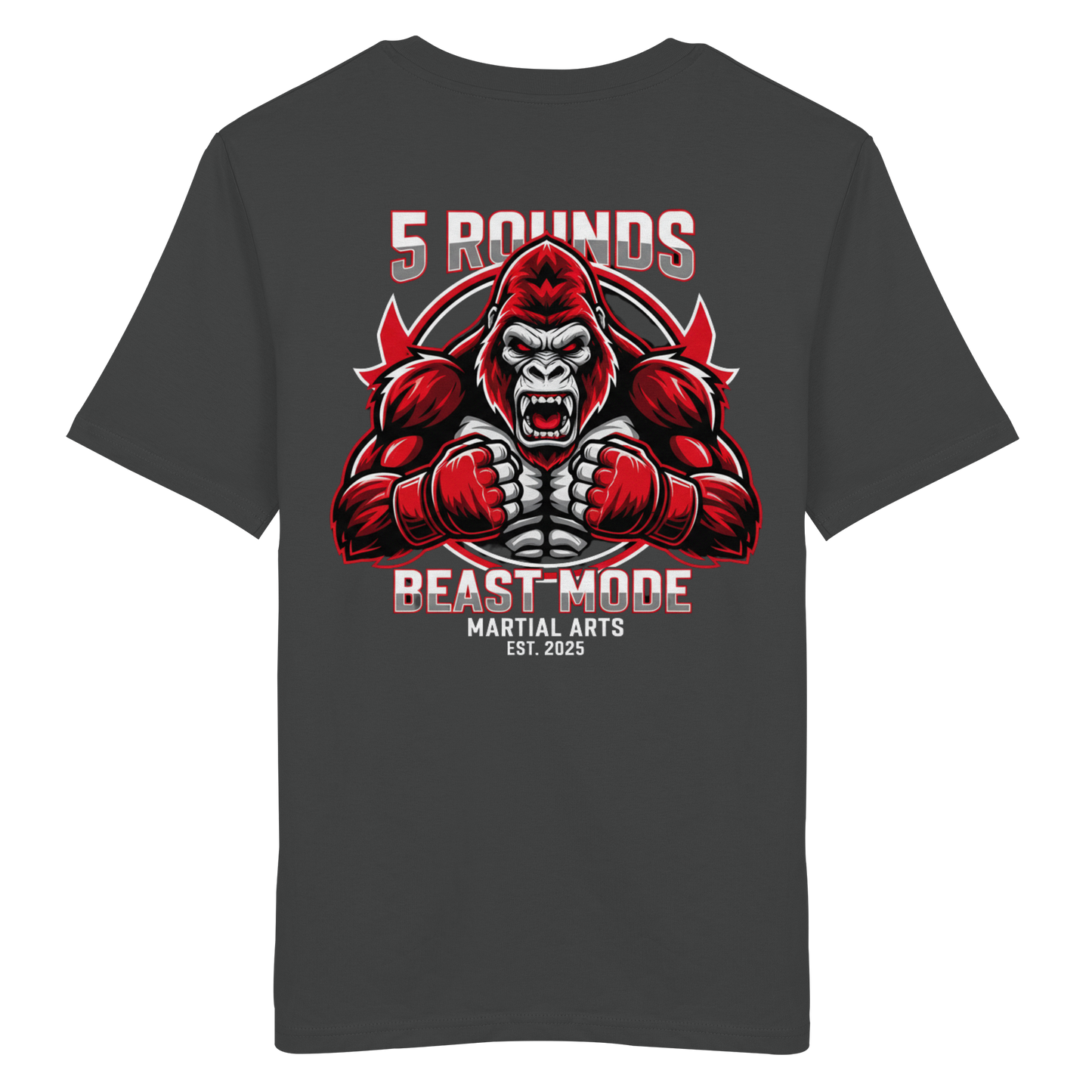5 ROUNDS BEAST MODE Gorilla Organic Shirt