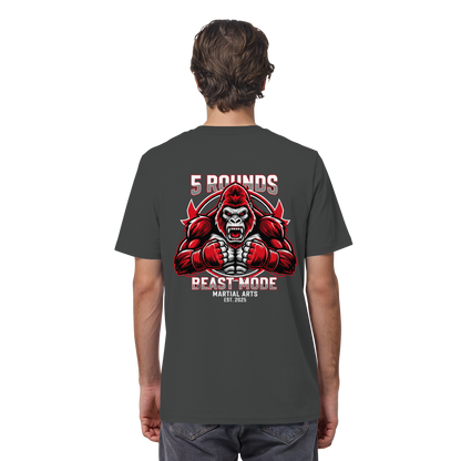 5 ROUNDS BEAST MODE Gorilla Organic Shirt
