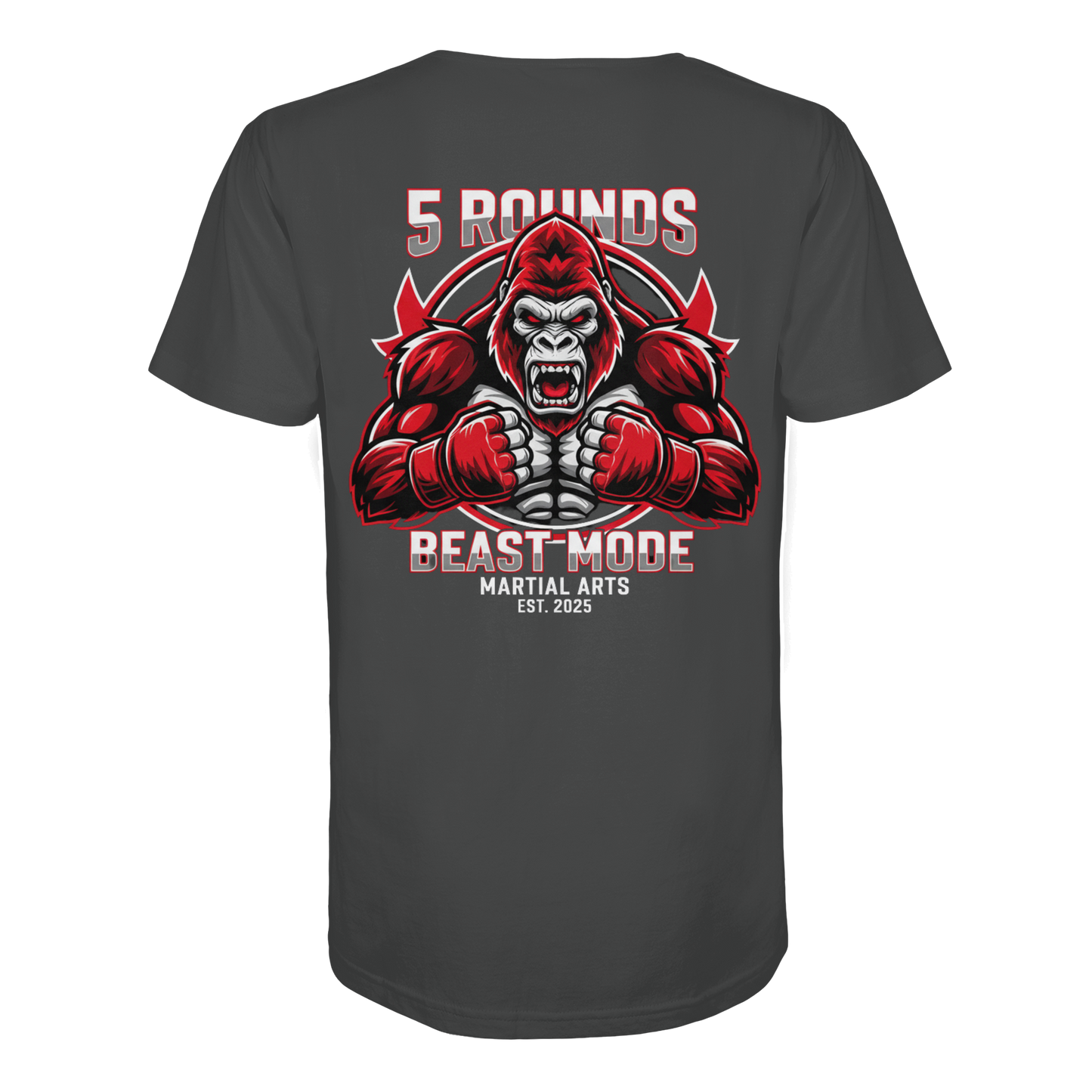 5 ROUNDS BEAST MODE Gorilla Organic Shirt