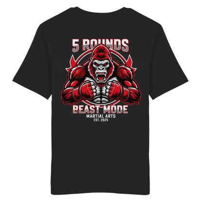 5 ROUNDS BEAST MODE Gorilla Organic Shirt
