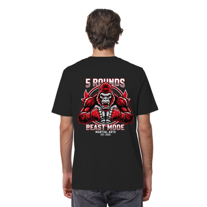 5 ROUNDS BEAST MODE Gorilla Organic Shirt
