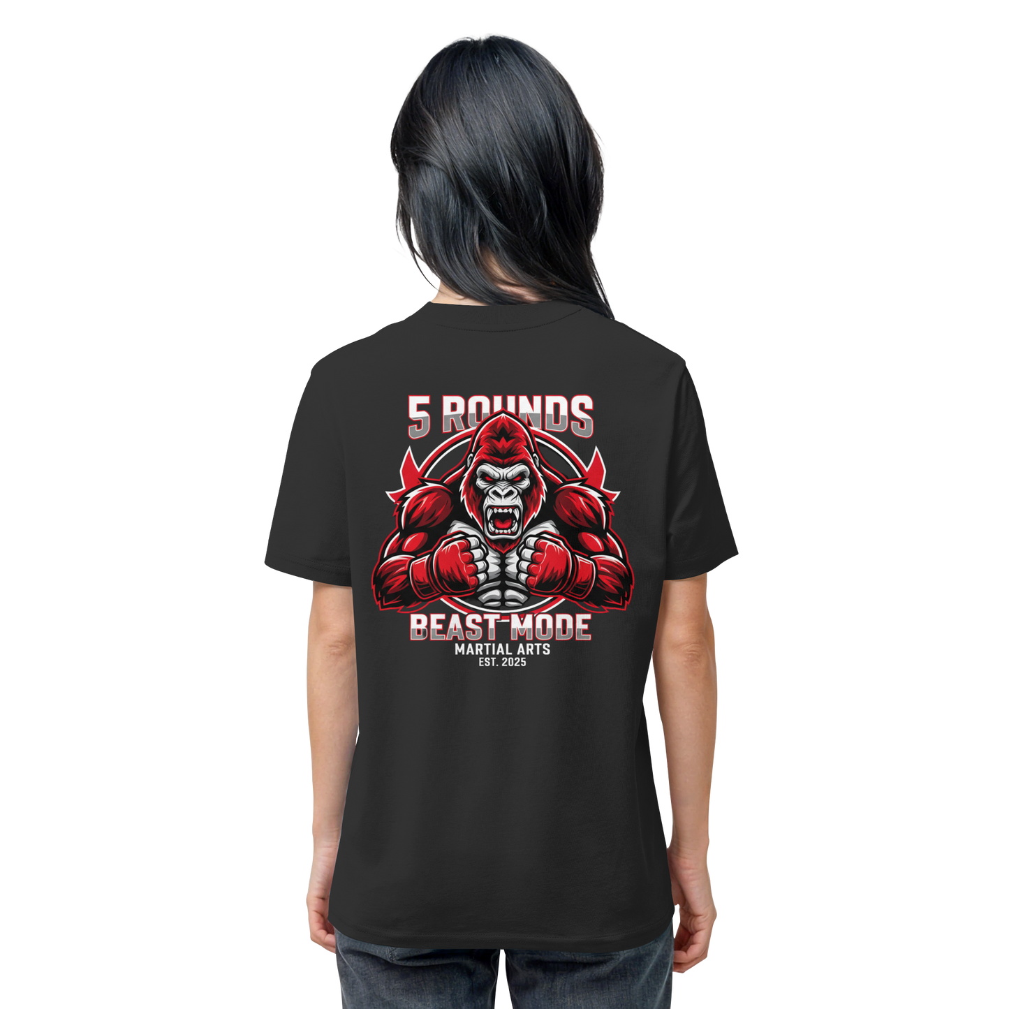 5 ROUNDS BEAST MODE Gorilla Organic Shirt