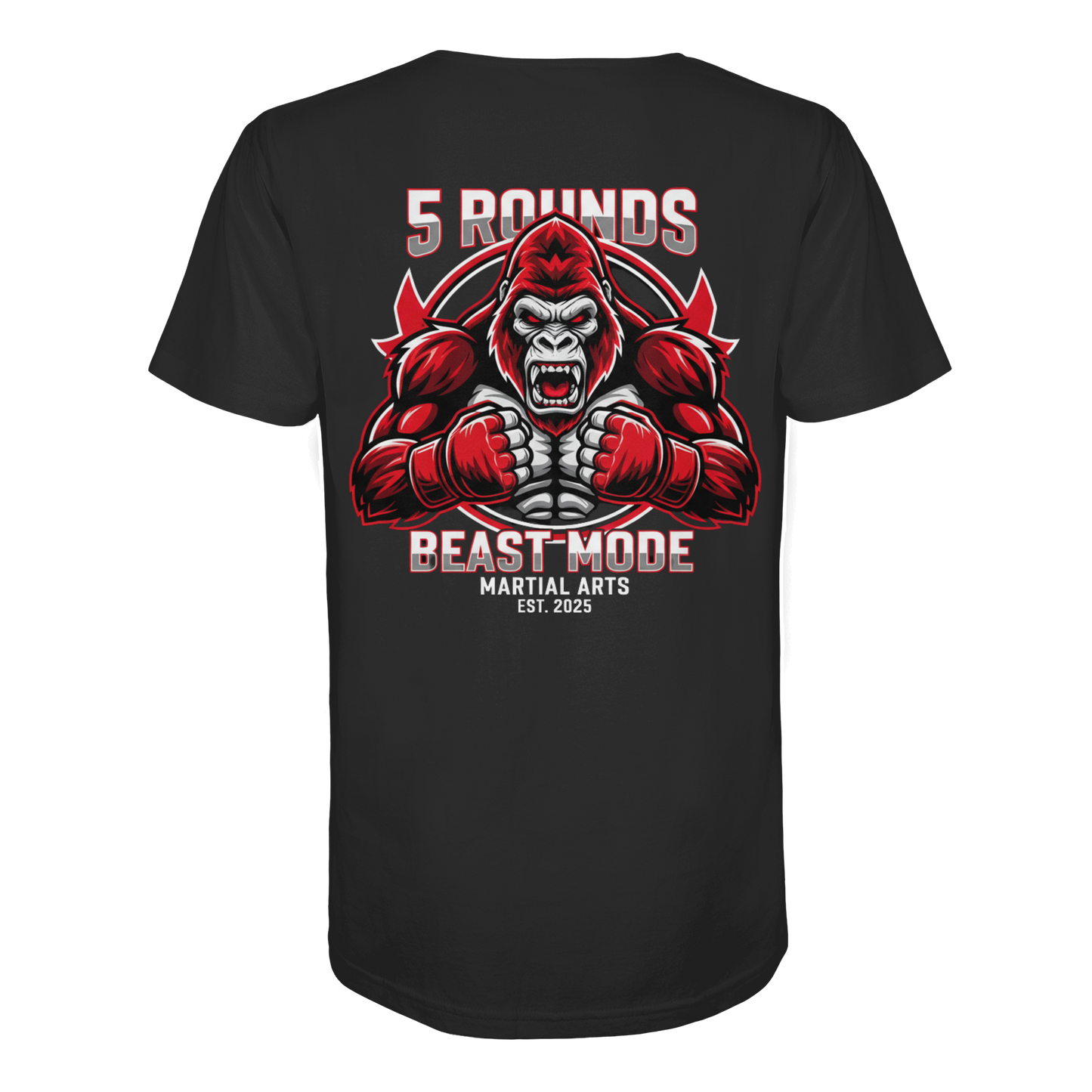 5 ROUNDS BEAST MODE Gorilla Organic Shirt