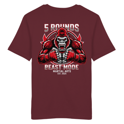 5 ROUNDS BEAST MODE Gorilla Organic Shirt