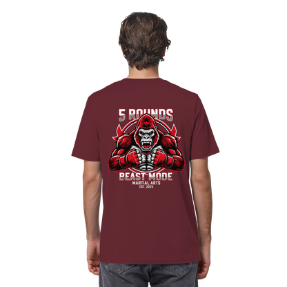 5 ROUNDS BEAST MODE Gorilla Organic Shirt